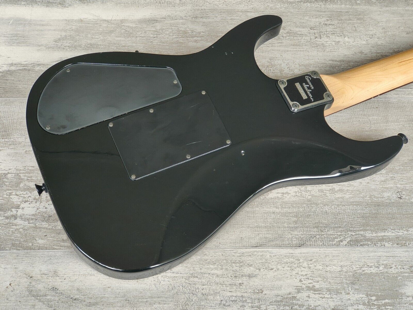 1990's Grover Jackson Japan Arch Top HH Dinky (Black)