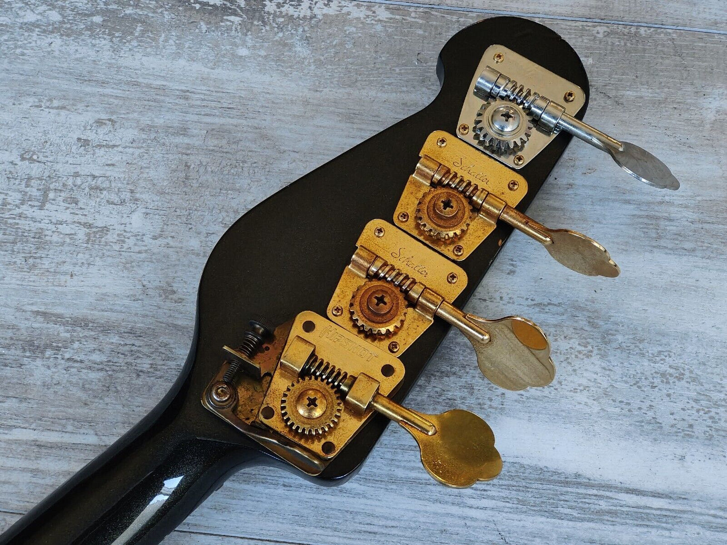 1985 Yamaha Japan BB3000 Neckthrough Broad Bass (Black)