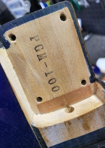 1993 Ibanez Japan PGM100 Paul Gilbert Signature Model Superstrat (Jewel Blue)