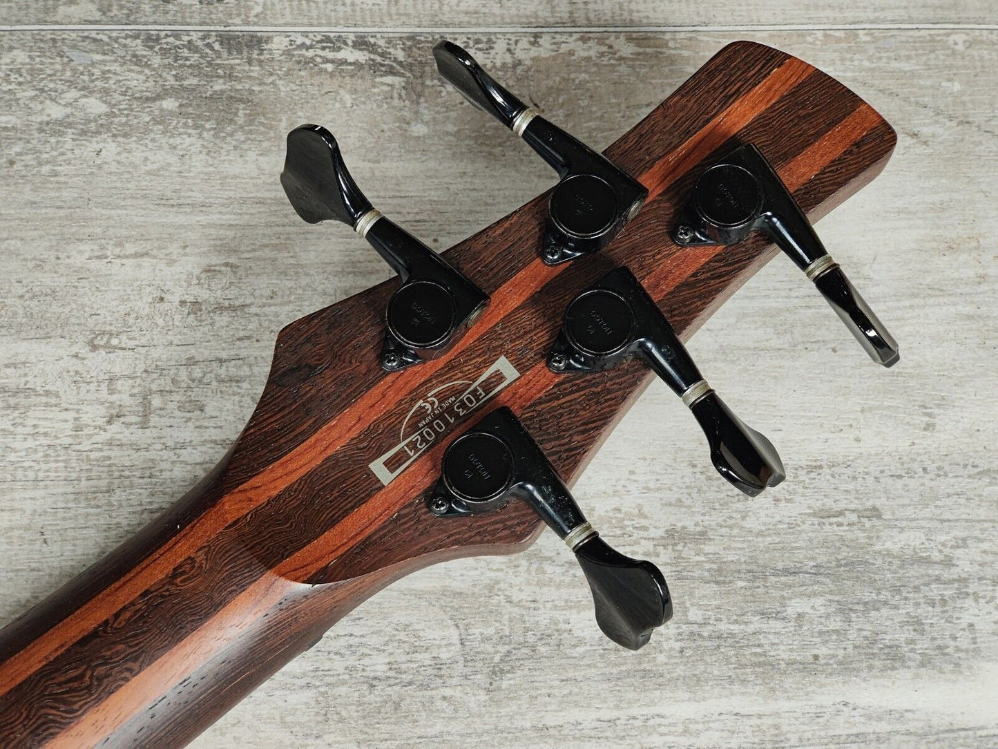 2003 Ibanez Japan SR755 SDGR Sound Gear 5-String Bass (Walnut)