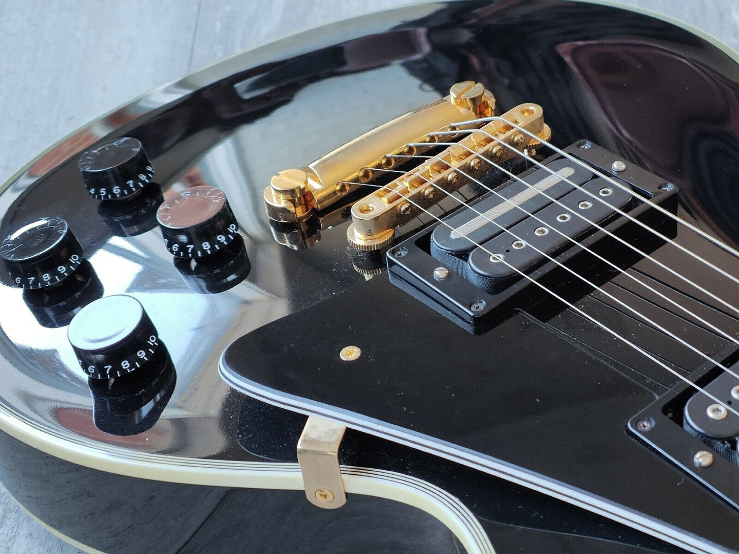 2010 Tokai Japan LC-98S Les Paul Custom (Ebony)