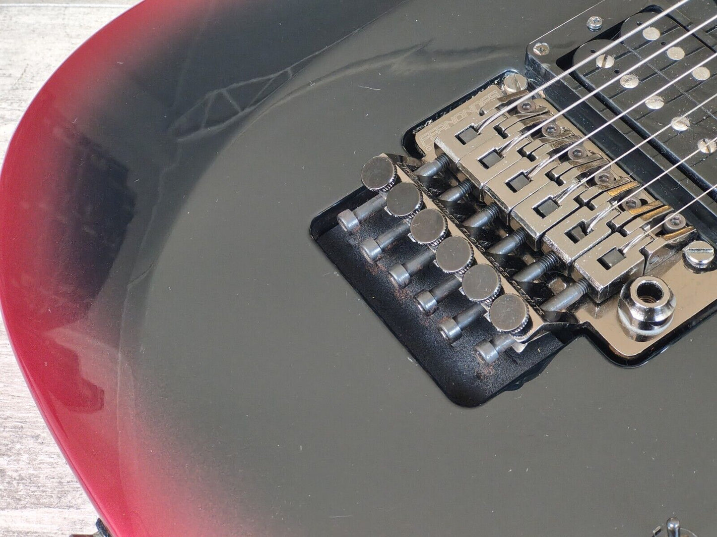 2002 Fernandes FR-55S Superstrat (with Sustainer Lite)