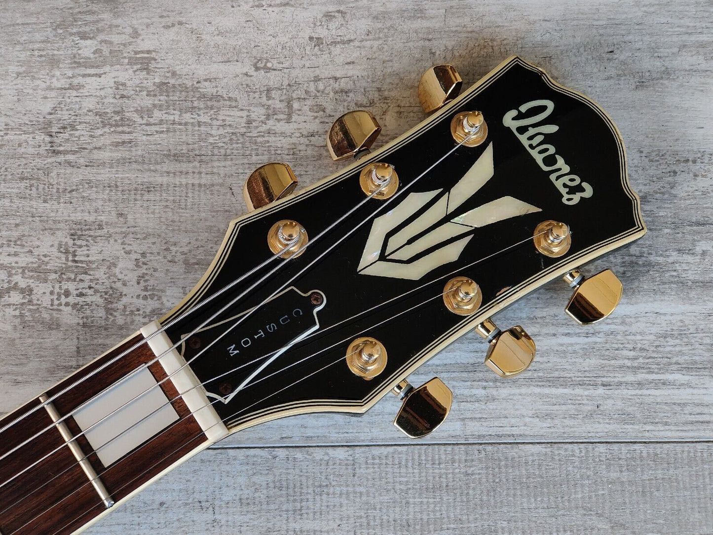 1977 Ibanez Japan 2350 Les Paul Custom (Black)