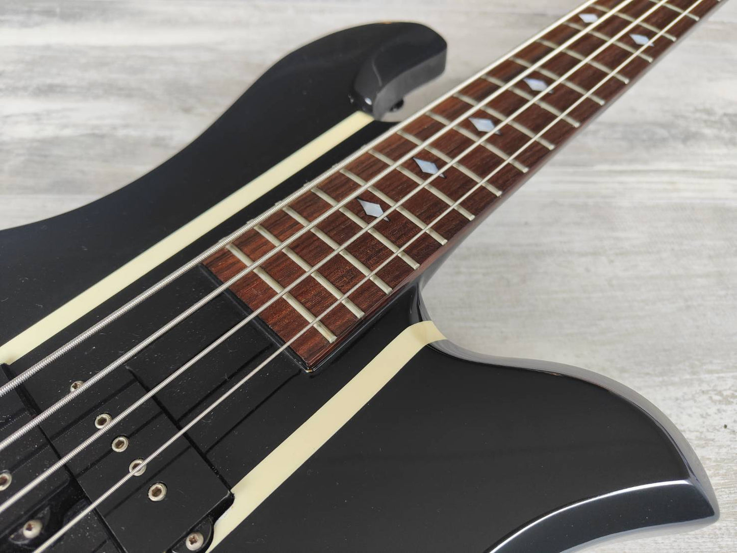 1996 Burny (Fernandes) EB-95X "X Japan" Signature Eagle Bass