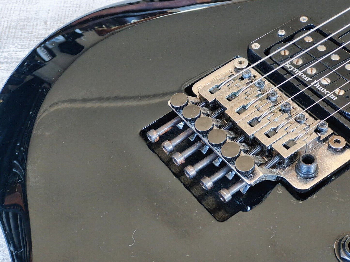 2008 Edwards (by ESP Japan) E-FR-140GT/BA Forest w/Seymour Duncans (Black)