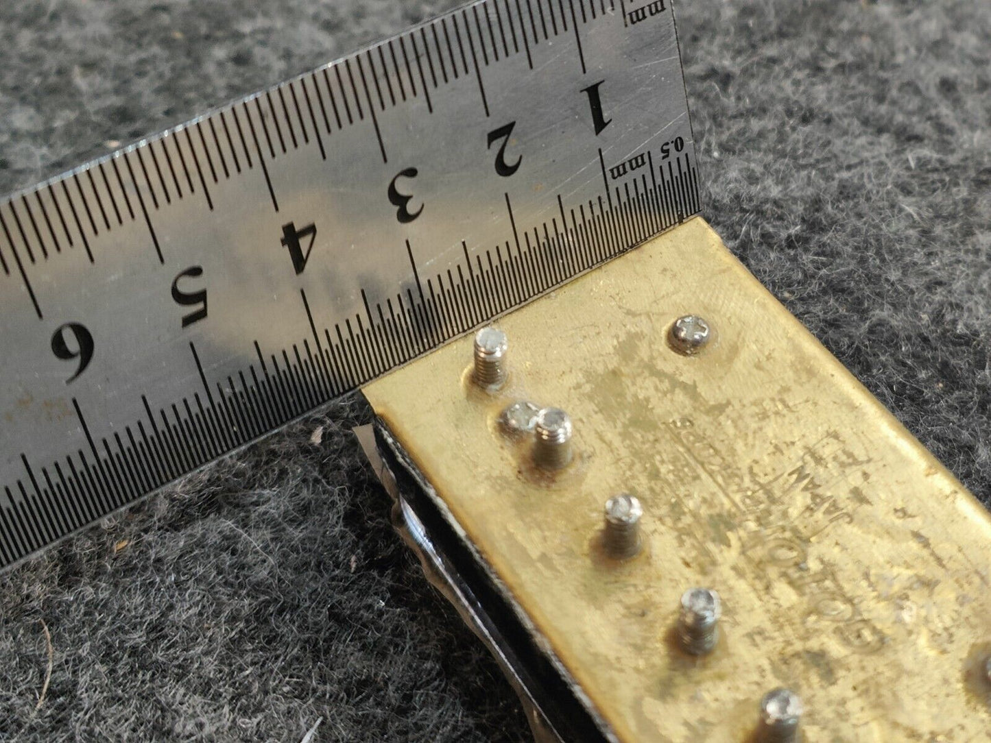 1990's Gotoh (Tokai) Japan NOS Uncovered Chrome PAF Humbuckers (Mirror)