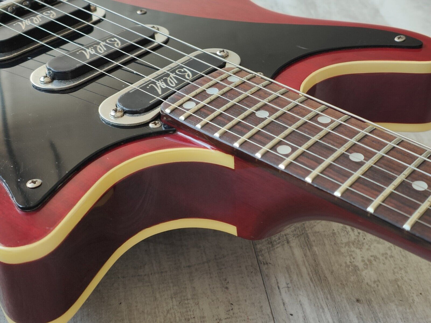 1984 Greco Japan BM-80 Brian May (Queen) Red Special (Red)