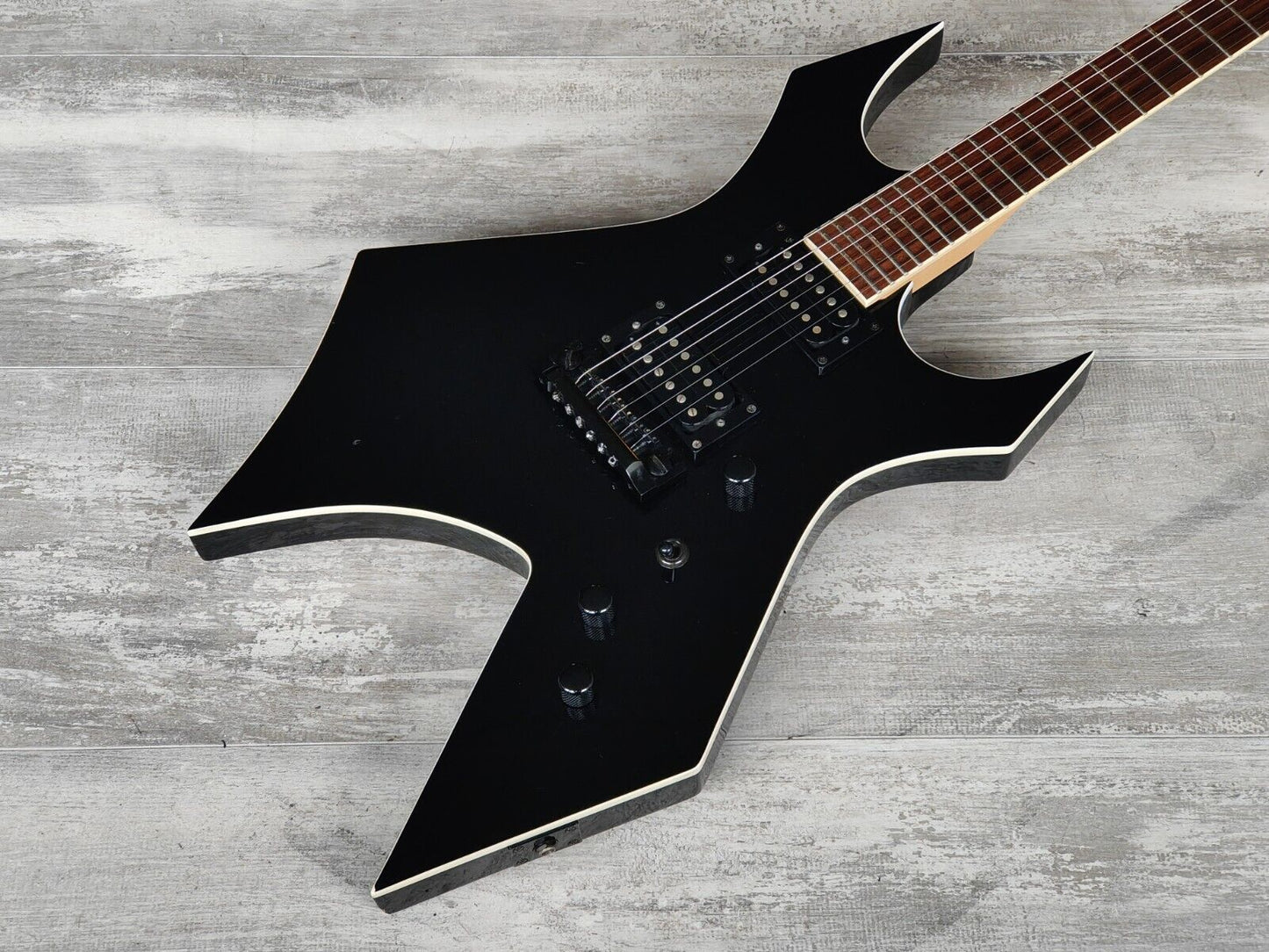 2000's BC Rich Mick Thomson 7 Style Warlock (Black)
