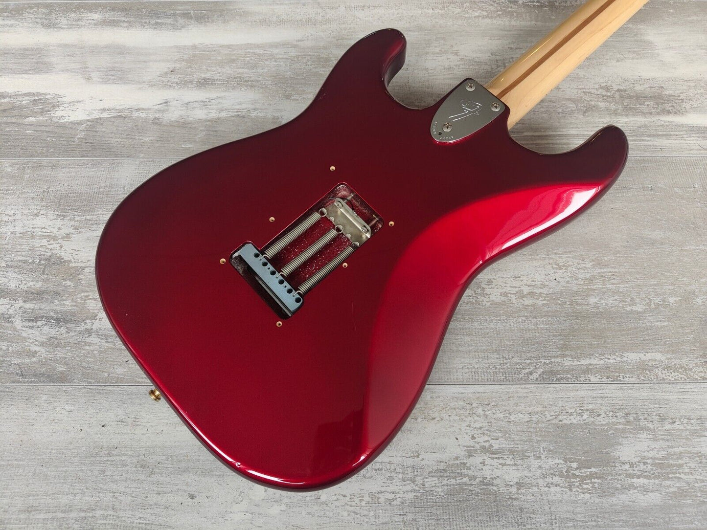 2014 Fender Japan ST72 '72 Reissue Stratocaster w/EMG's (Candy Apple Red)