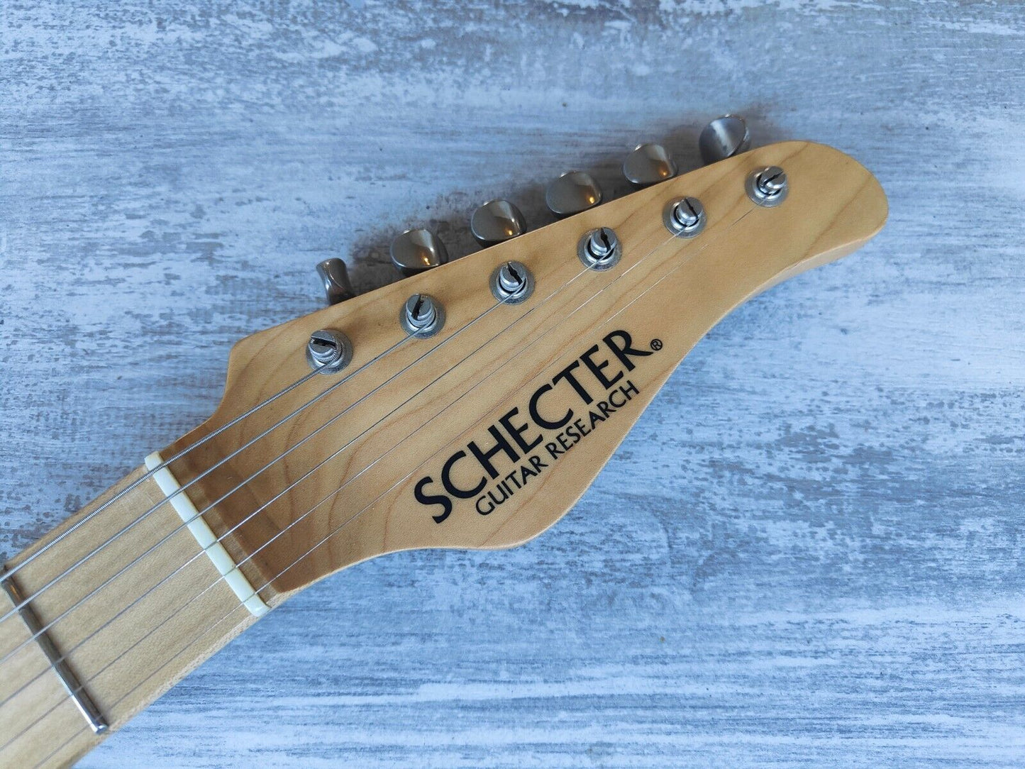 2011 Schecter Japan AR-06 HS Modern Hardtail Jaguar Offset (Transparent Black)