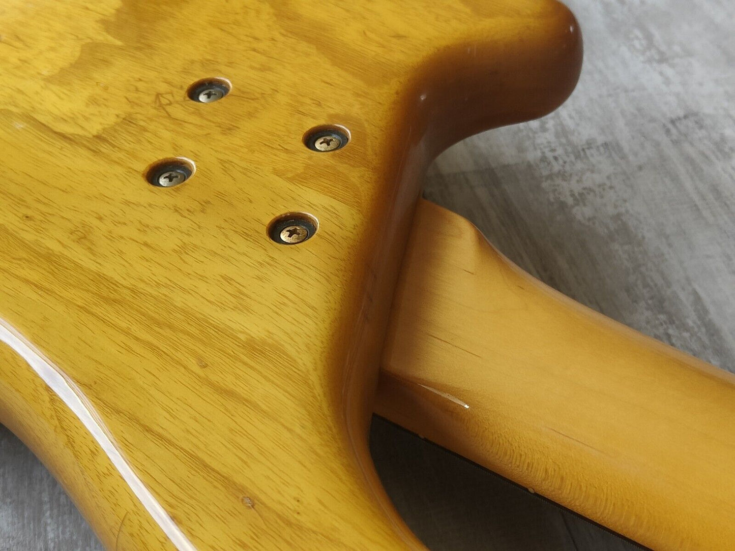 1989 Rockoon Japan (by Kawai) RB-855S 5-String Bass (Natural)