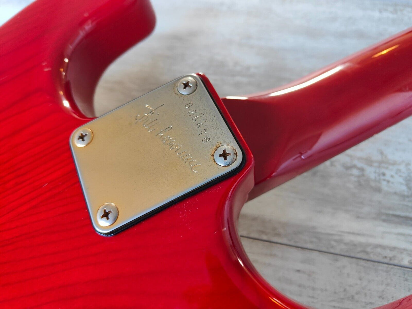 1980's Bill Lawrence (by Morris Japan) BC2R-70G Stratocaster (Red)