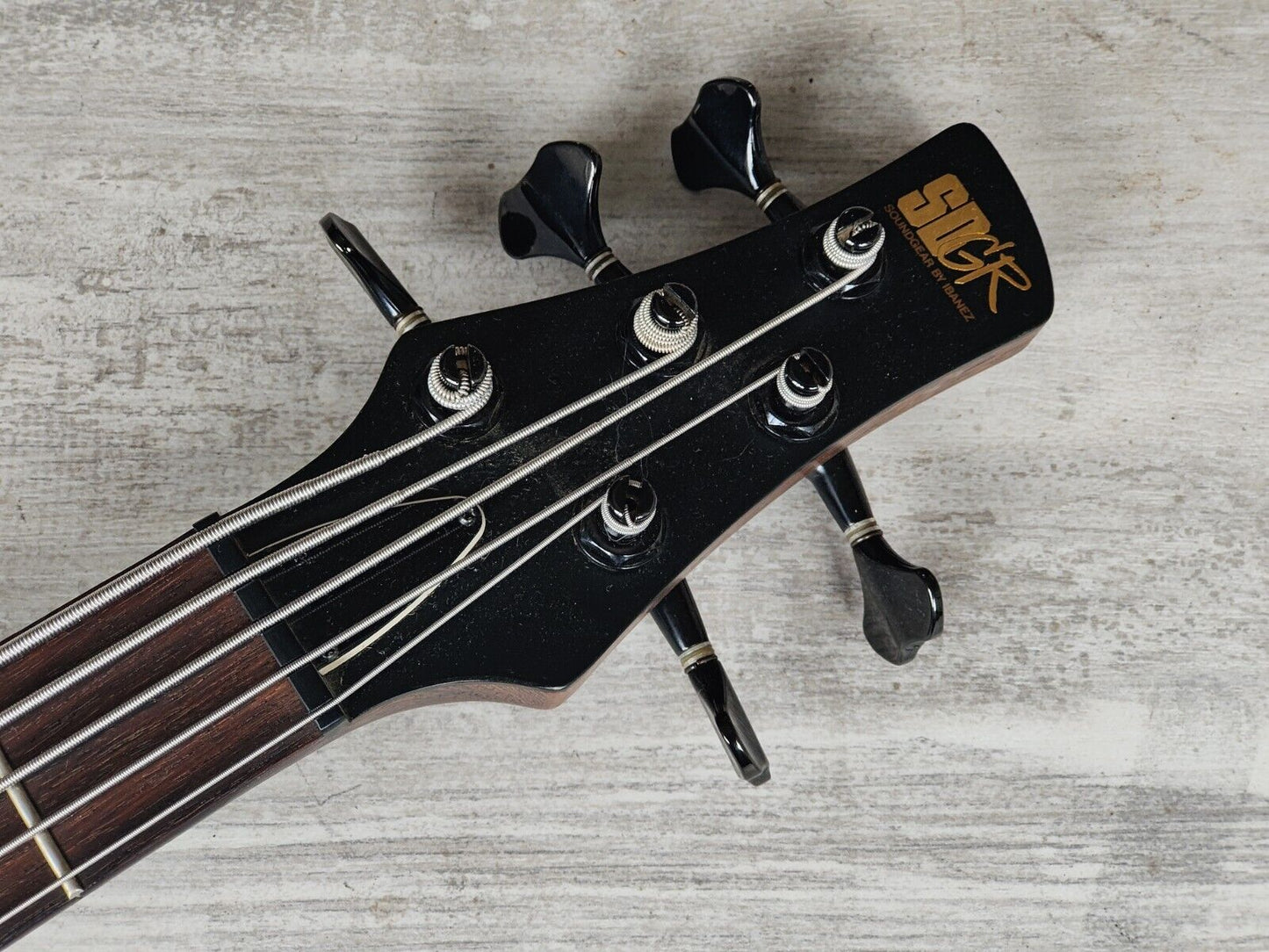 2003 Ibanez Japan SR755 SDGR Sound Gear 5-String Bass (Walnut)