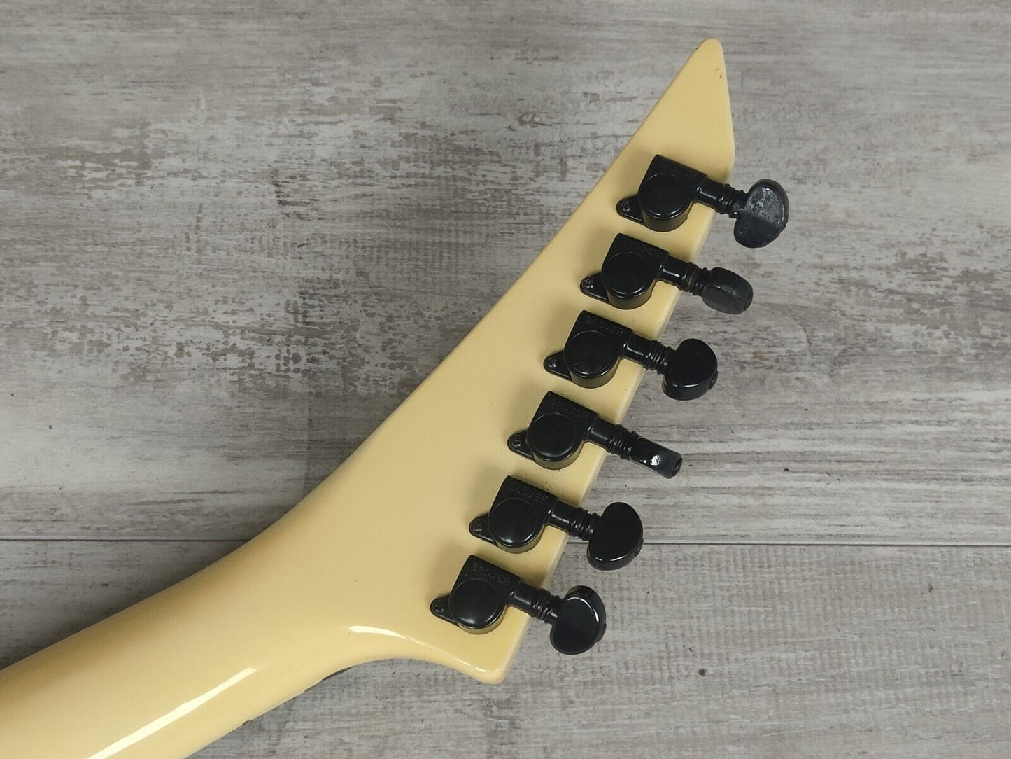 1986 Greco Japan JJ-1 Superstrat w/Kahler Tremolo + Jackson Pickups (White)