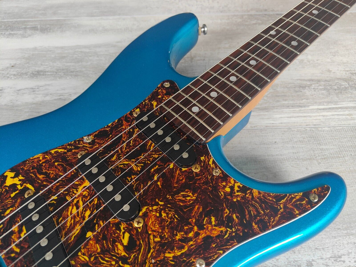 1990's Anboy Japan Odyssey Series Stratocaster (Metallic Blue)
