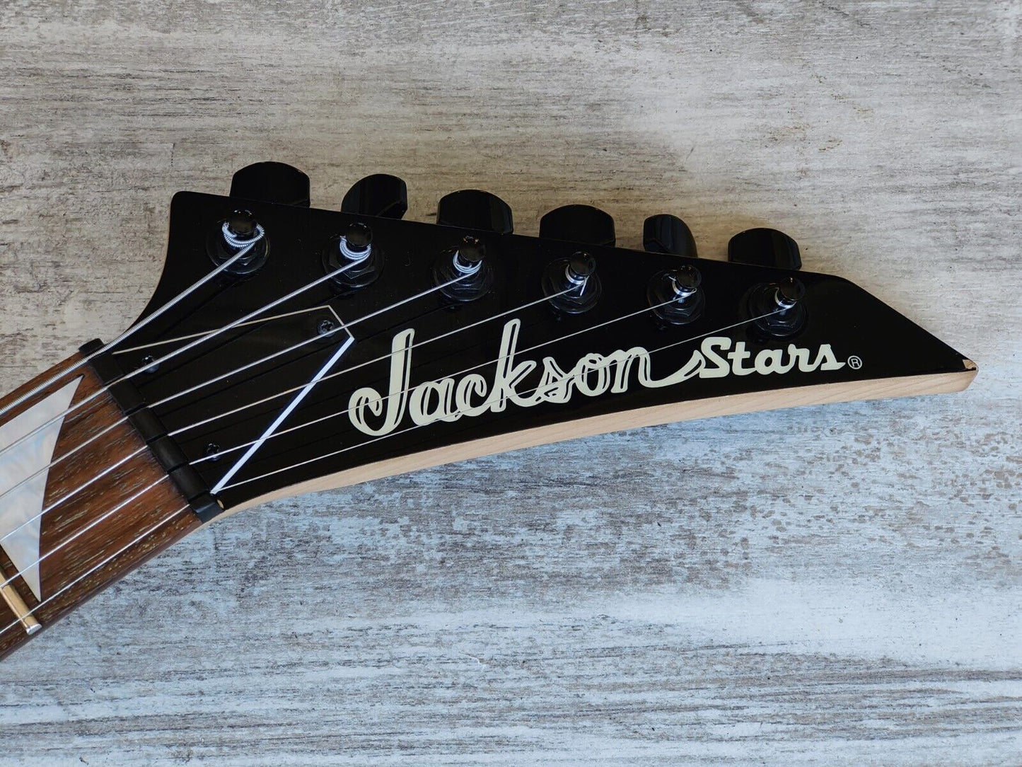 2001 Jackson Stars Japan RR Rhoads Flying V (Candy Apple Red)