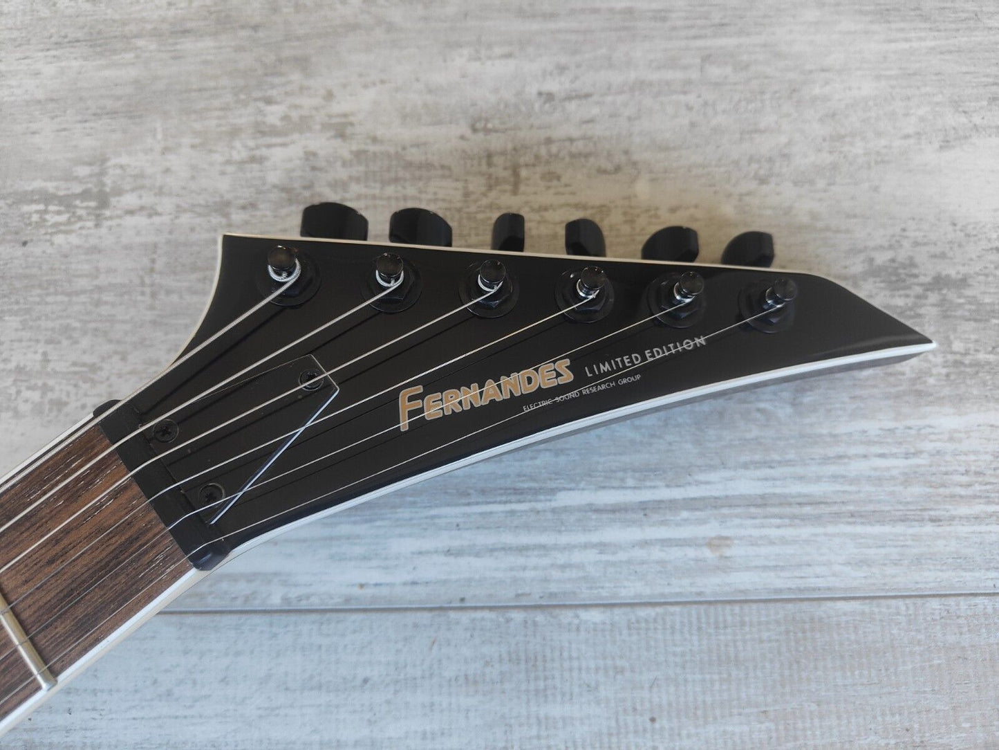 2021 Fernandes Limited Edition RHTJ-50 TEJ Telecaster (Black)