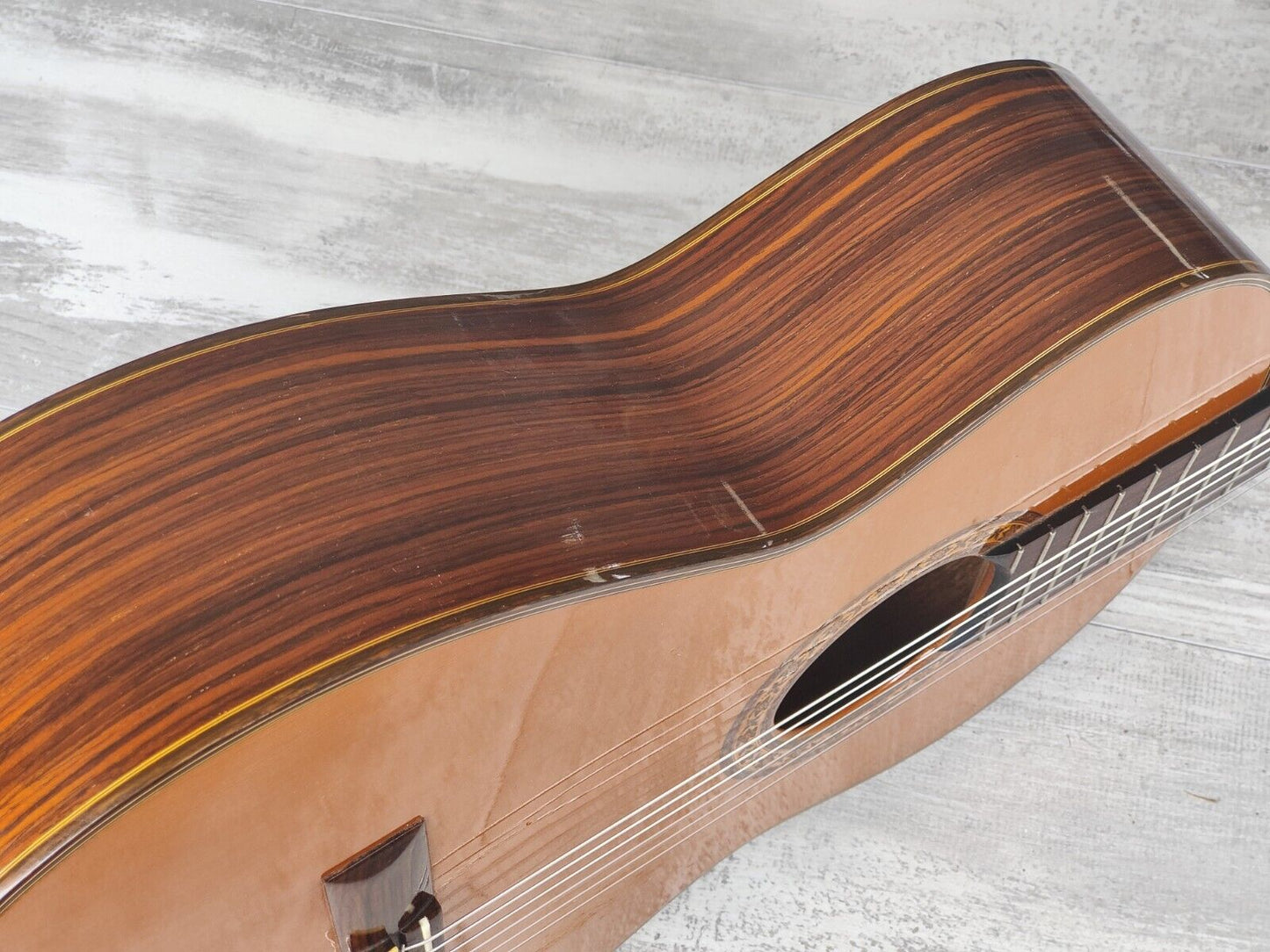 1988 Ryoji Matsuoka M-30 Nylon String Japanese Classical Guitar (Natural)