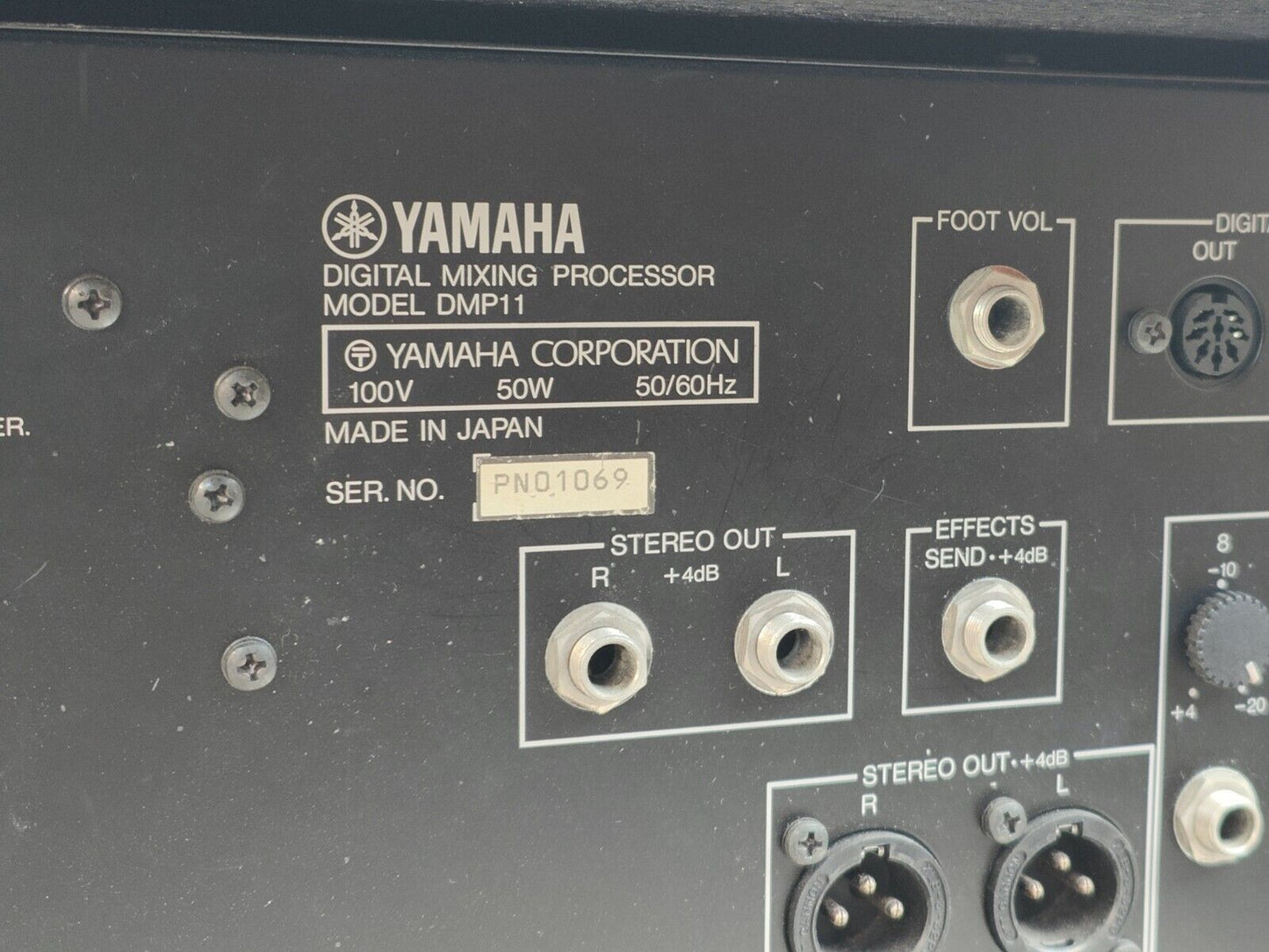 Yamaha DMP11 Digital Mixer w/Road Case