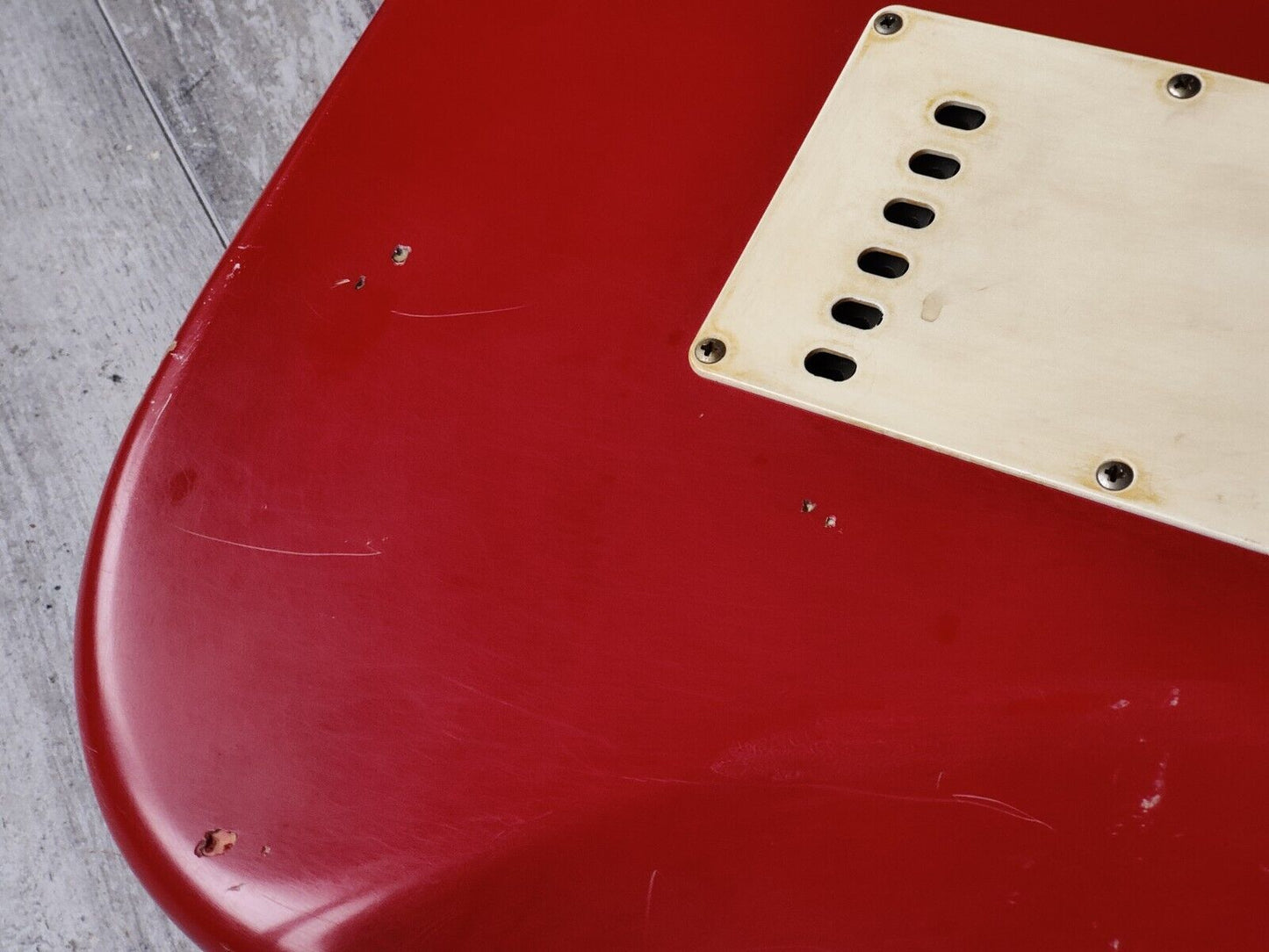 2005 Fender Japan ST54-95LS '54 Stratocaster w/Lace Sensors (Relic Torino Red)