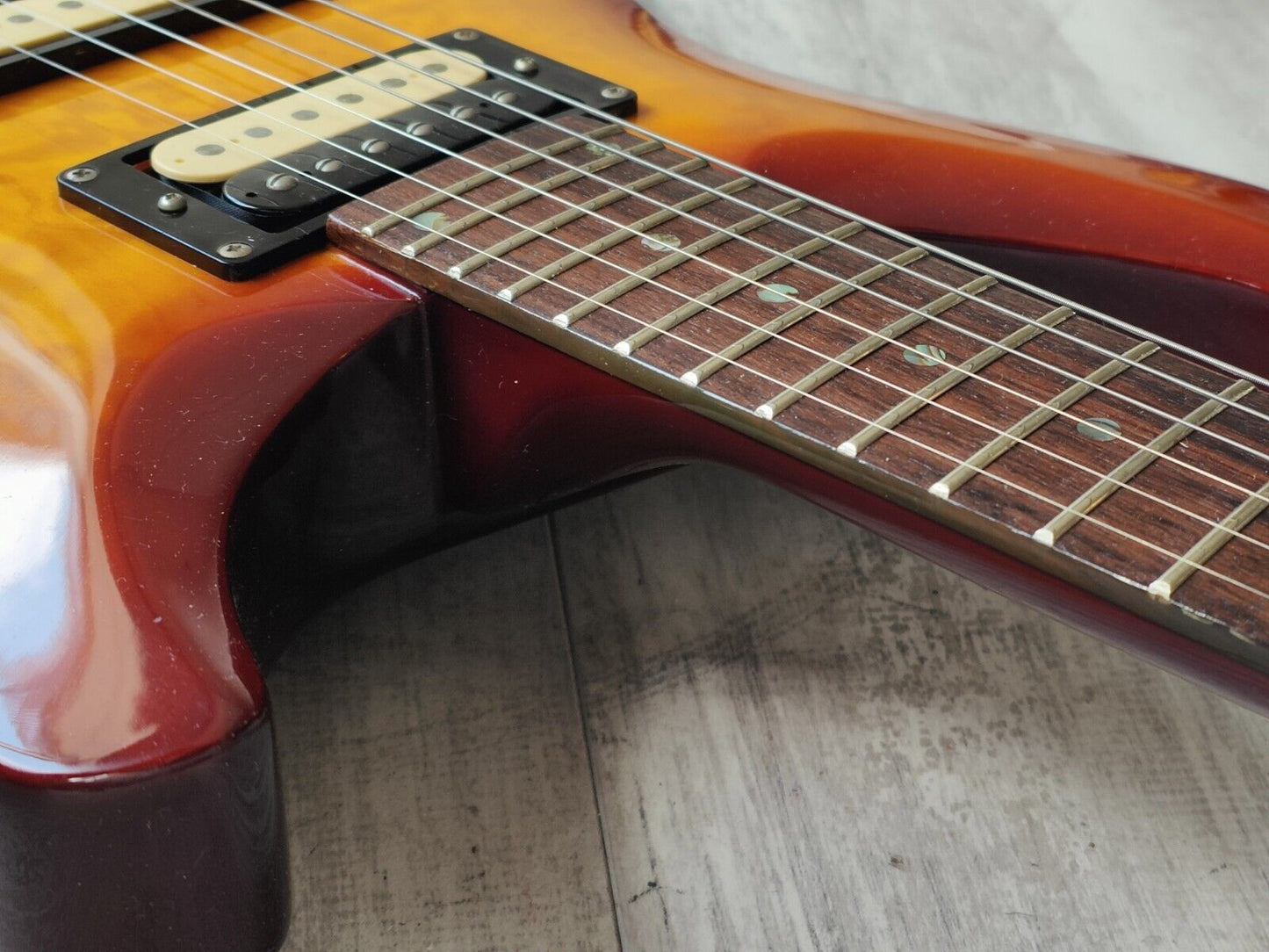 2008 Tokai PR50T-Q Electric Guitar (Violin Finish)