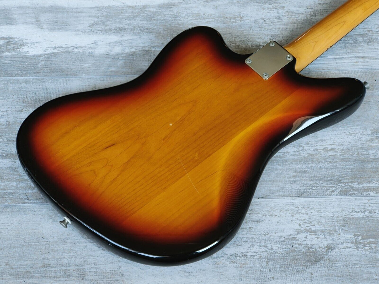 1999 Fender Japan JG66-85 '66 Reissue Jaguar w/Bridge Humbucker (Sunburst)