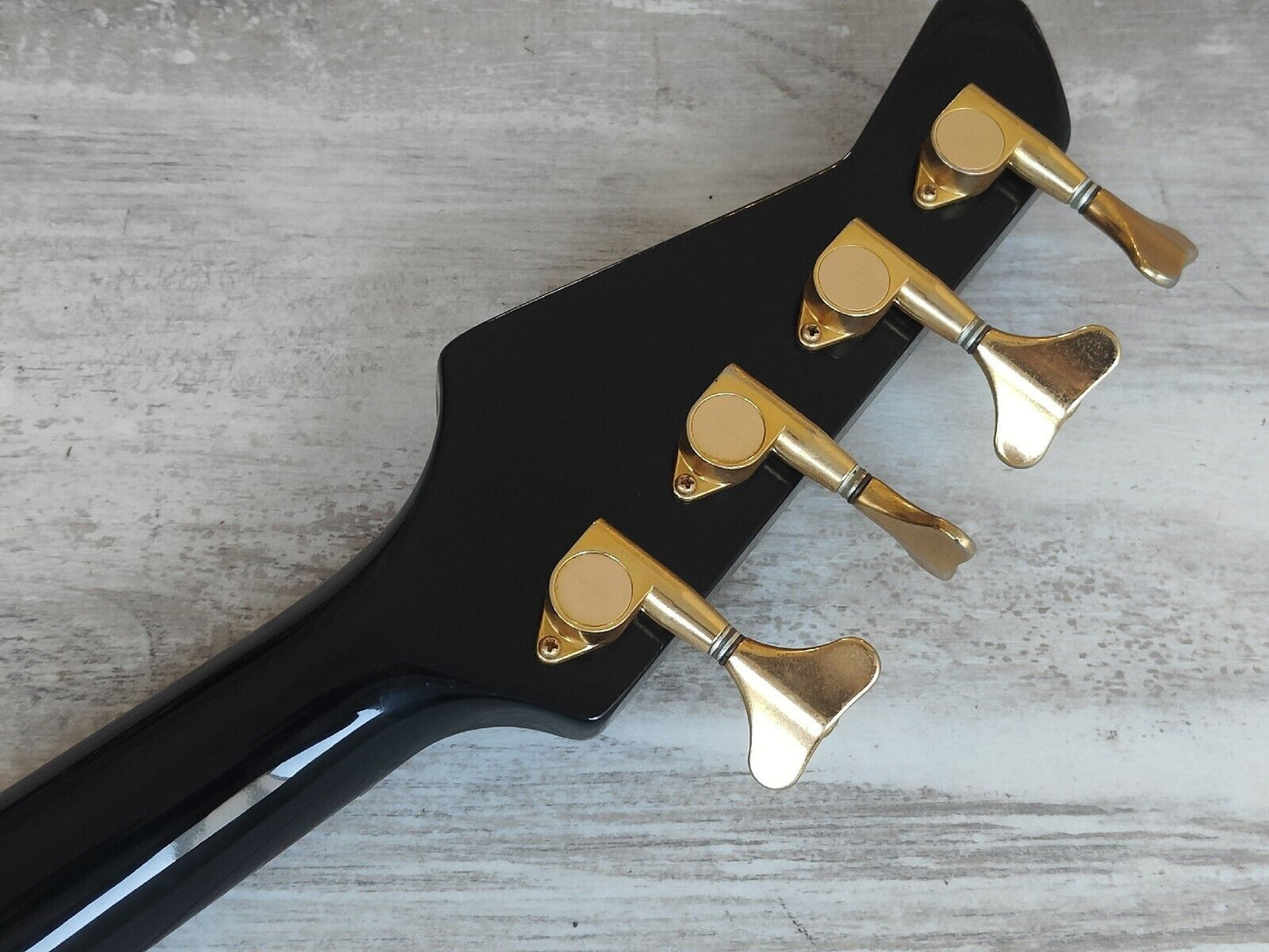 1990's Fernandes Japan FRB-65 Revolver Active Bass (Black)