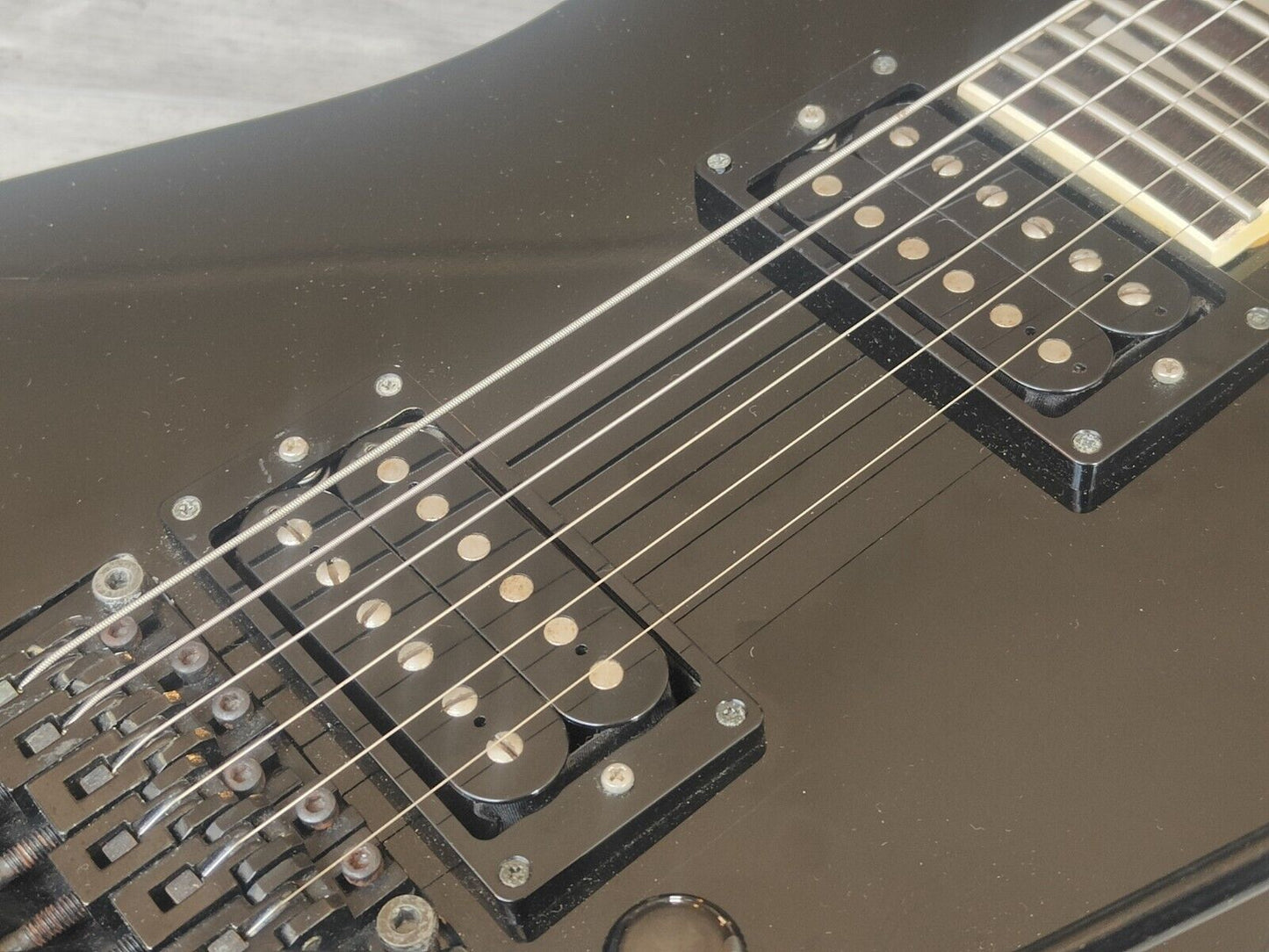 1995 Edwards Japan (by ESP) EMR-85 Mirage HH w/Floyd Rose (Black)