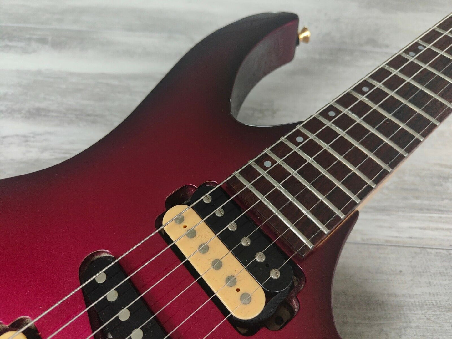 1990's Anboy Japan Dominator Series HSH Superstrat (Purple Burst)
