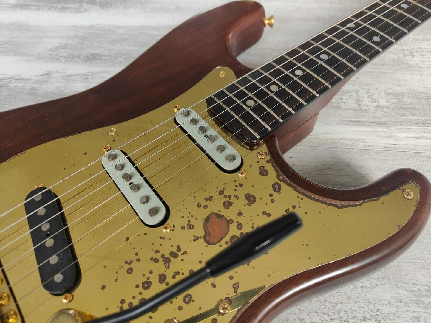 1985 Bill Lawrence BC2E-130WL "Walnut" Stratocaster w/Tokai Pickups