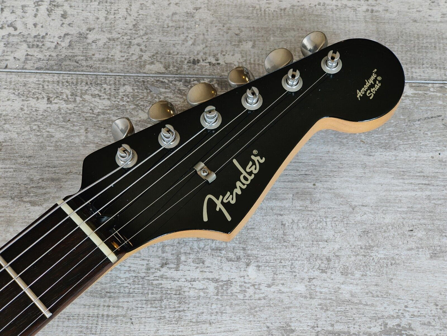 2006 Fender Japan AST-75M/DH Aerodyne Stratocaster w/Dimarzio Pickups (Black)