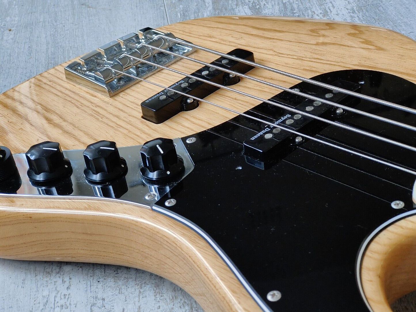 2013 Edwards Japan (by ESP) E-AM-135AS/M Jazz Bass (Natural)