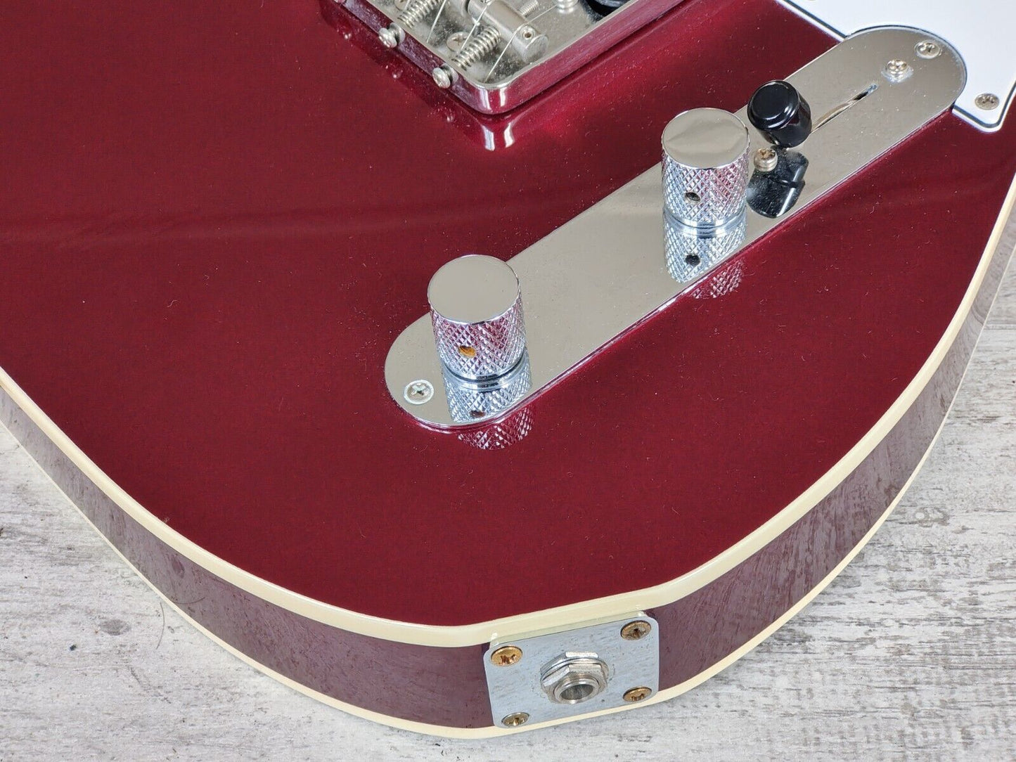 2017 Tokai Japan ATE106B Vintage Series Bound Telecaster (Candy Apple Red)