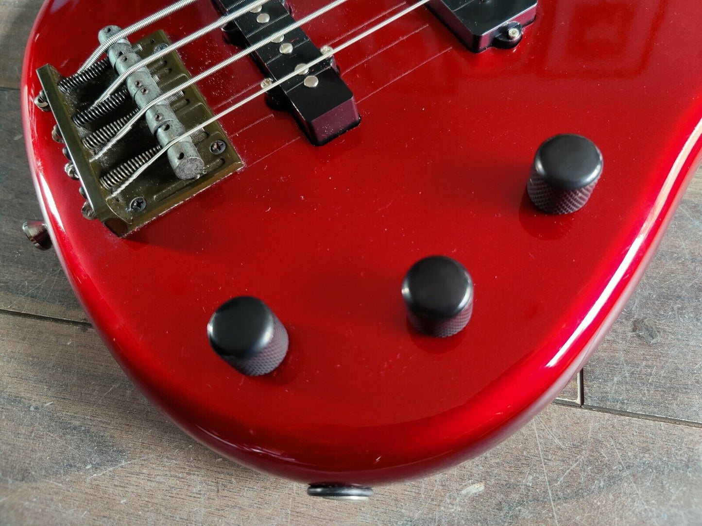 1980's Yamaha Japan RBX600R Rock'n Road PJ Bass (Candy Apple Red)