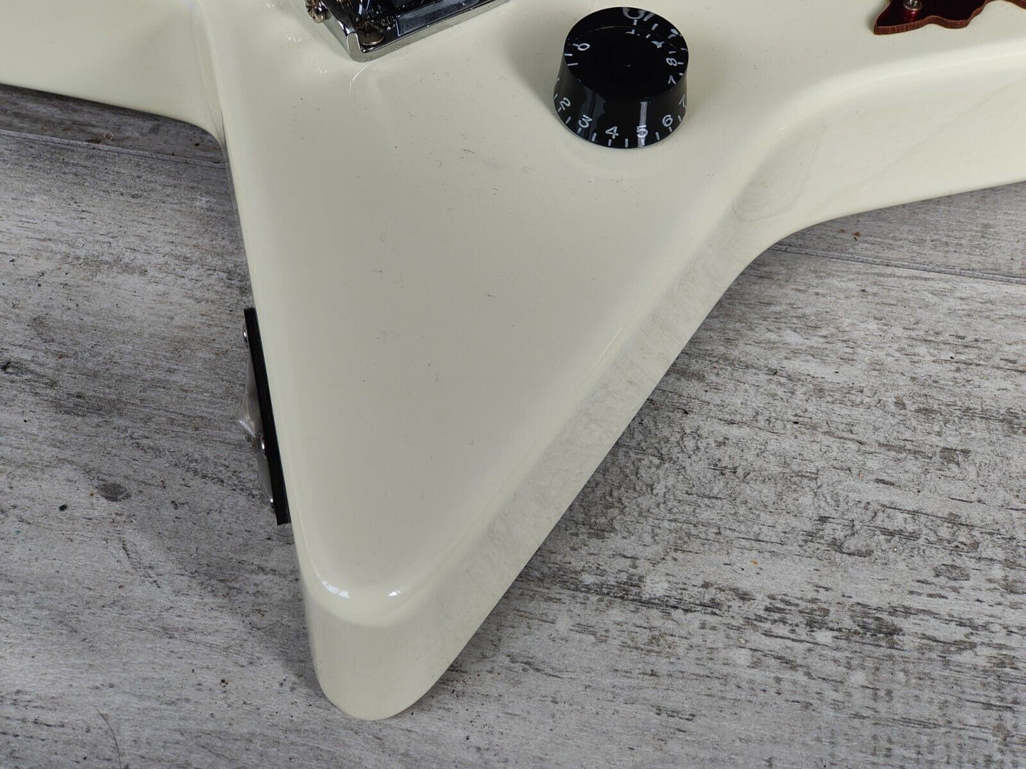 1990's Edwards (by ESP Japan) E-RS-32M Mini Random Star w/Speaker (White)
