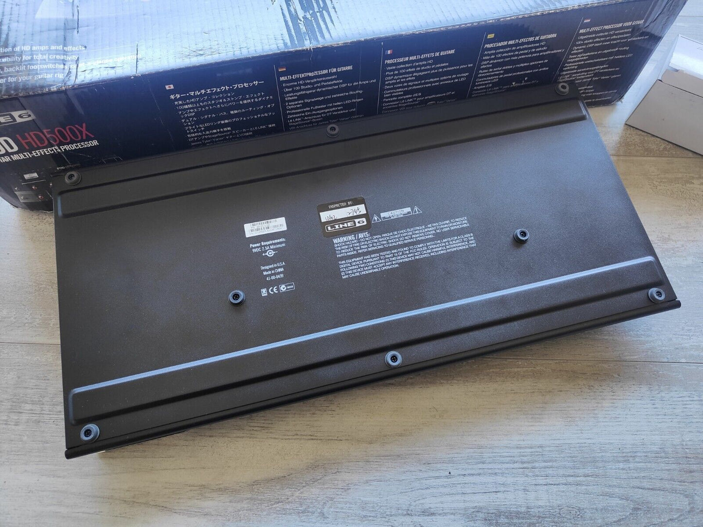 Line 6 POD HD500X Multi Effects Processor Pedal