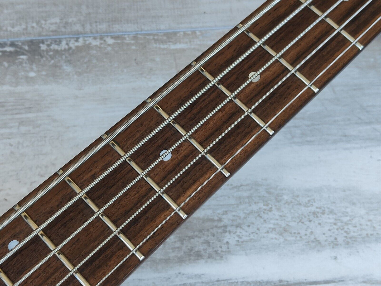 2009 Epiphone Thunderbird Bird Pro V Neckthrough 5-String Bass (Natural)