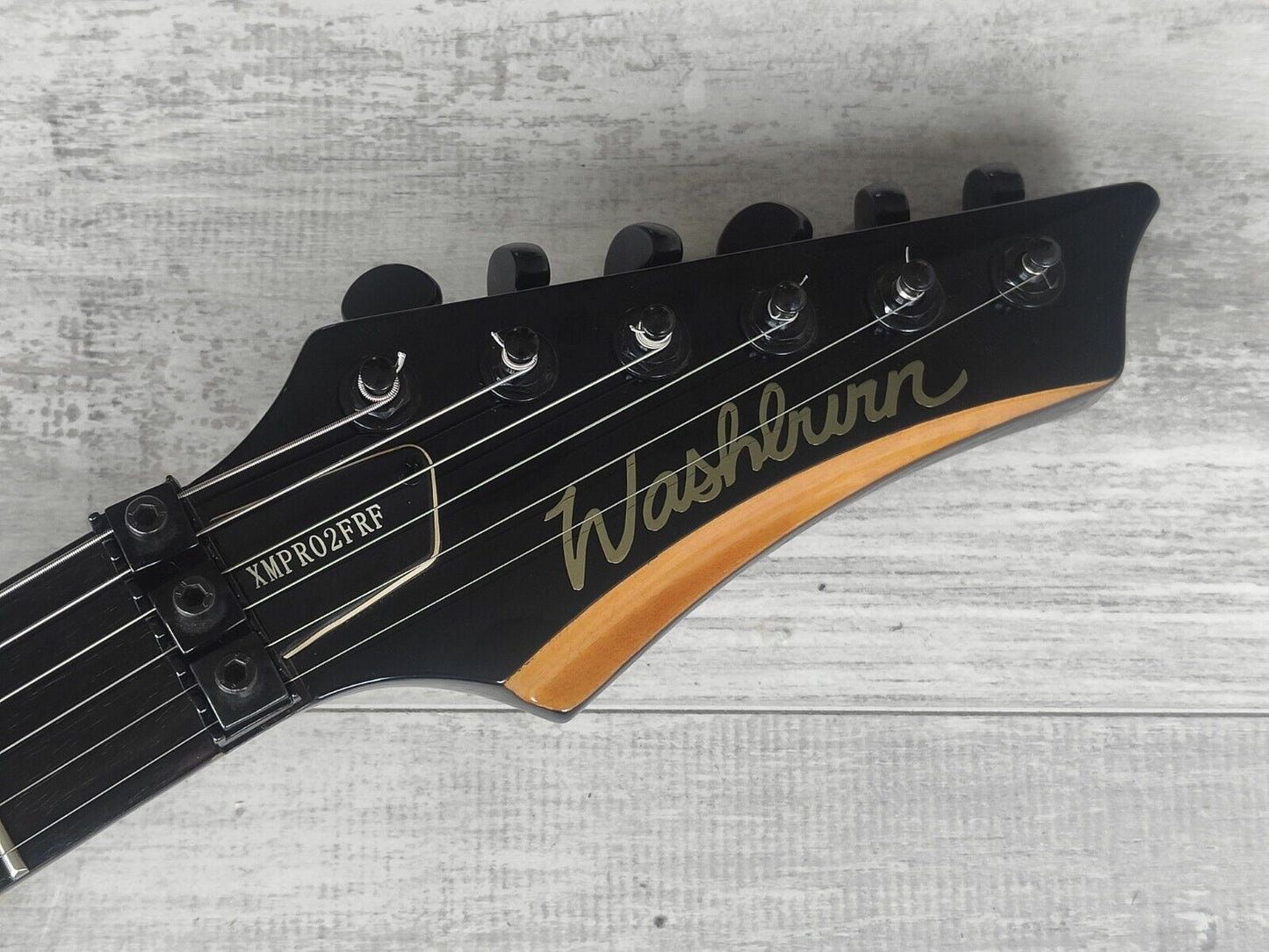 2013 Washburn XMPRO2FRF HH Superstrat (Black Flame)