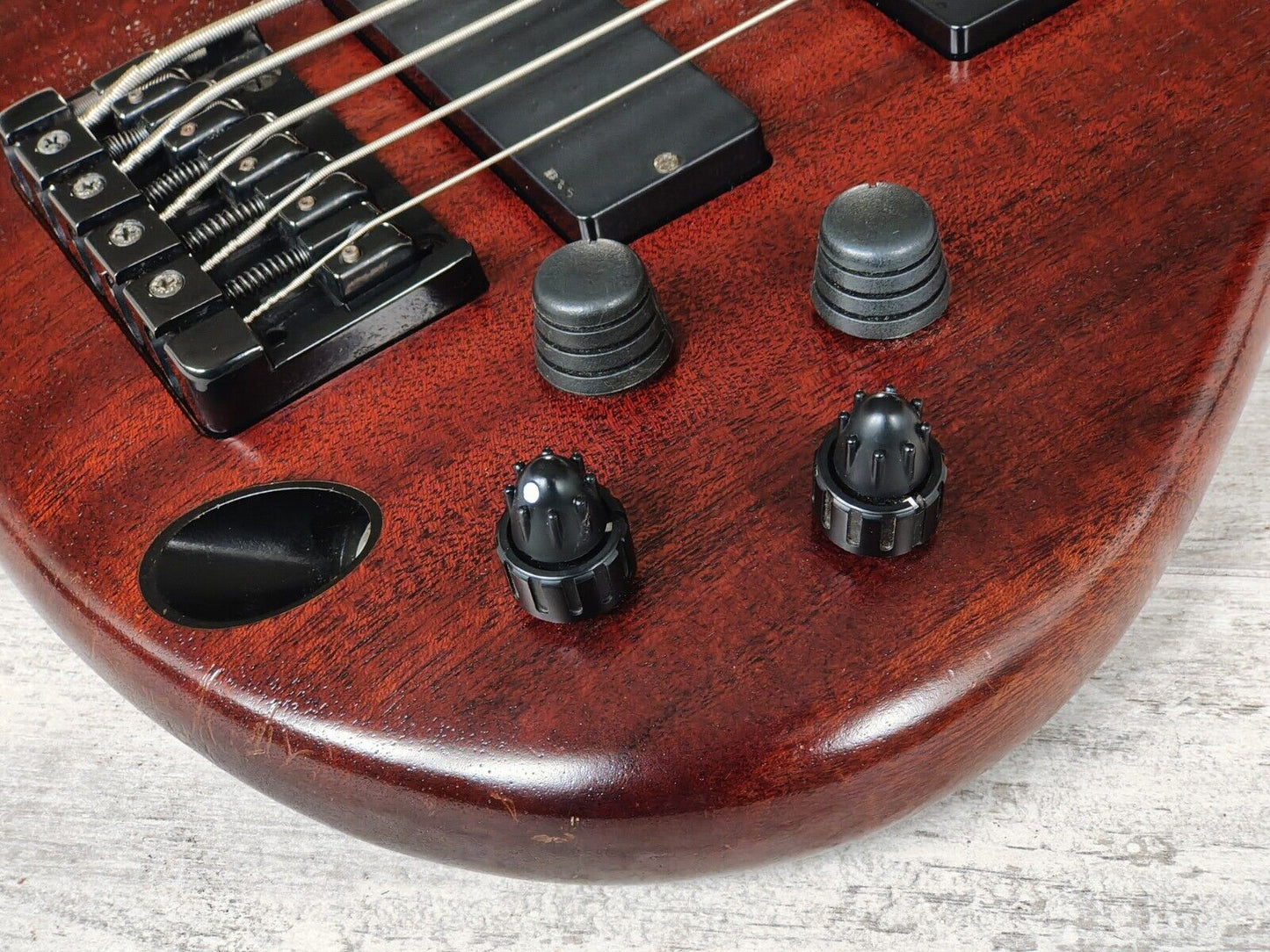 2001 Ibanez Japan SR755 SDGR Sound Gear 5-String Bass (Walnut)