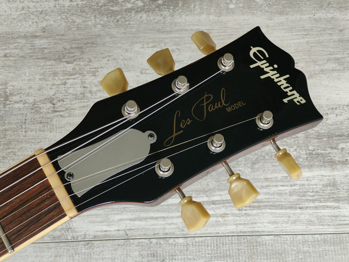 1999 Epiphone Japan LPS-80 Les Paul Standard (Plaintop Amber)