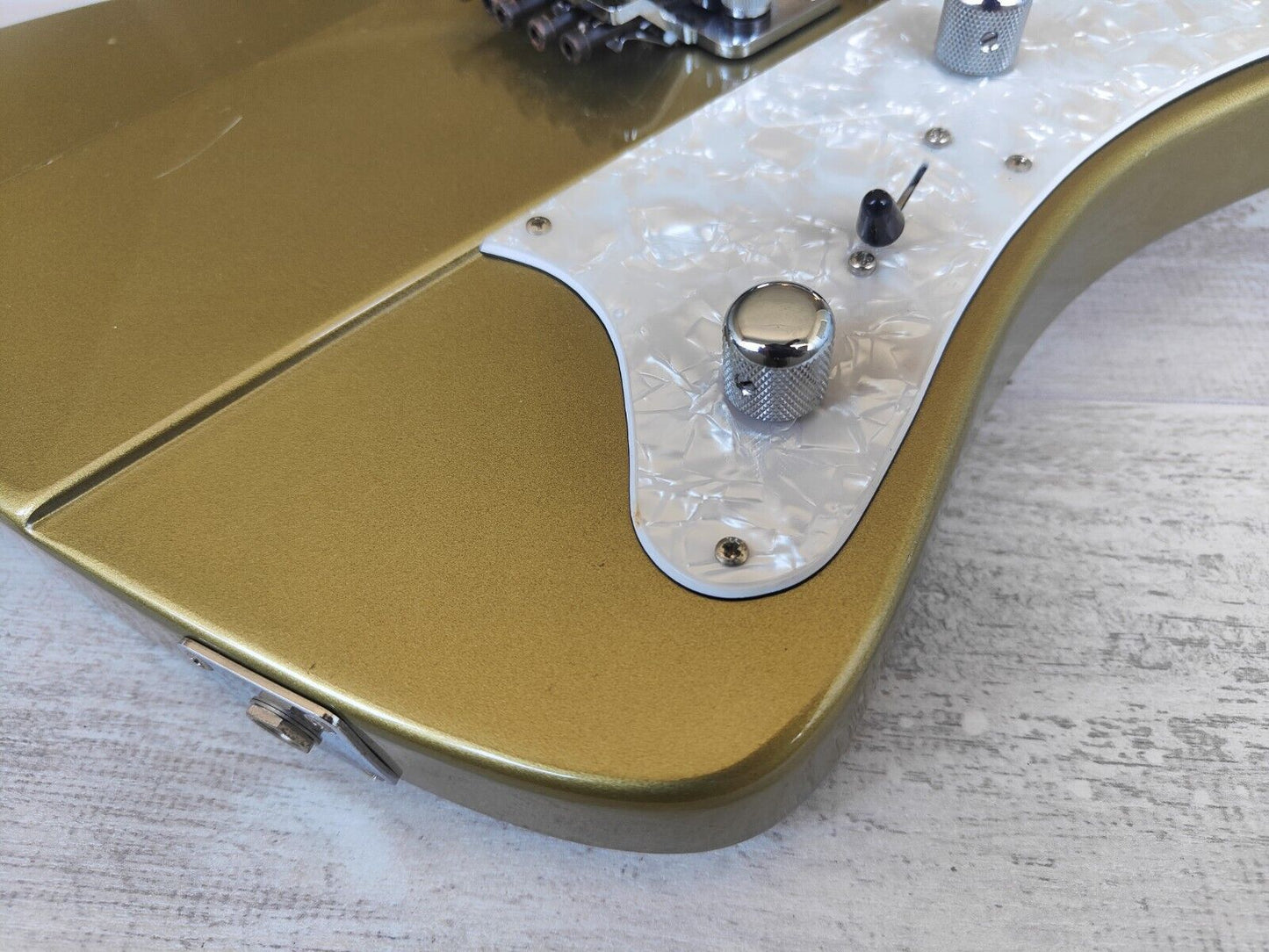 2001 Edwards (by ESP Japan) E-LH-100FB Firebird (Faded Shoreline Gold)