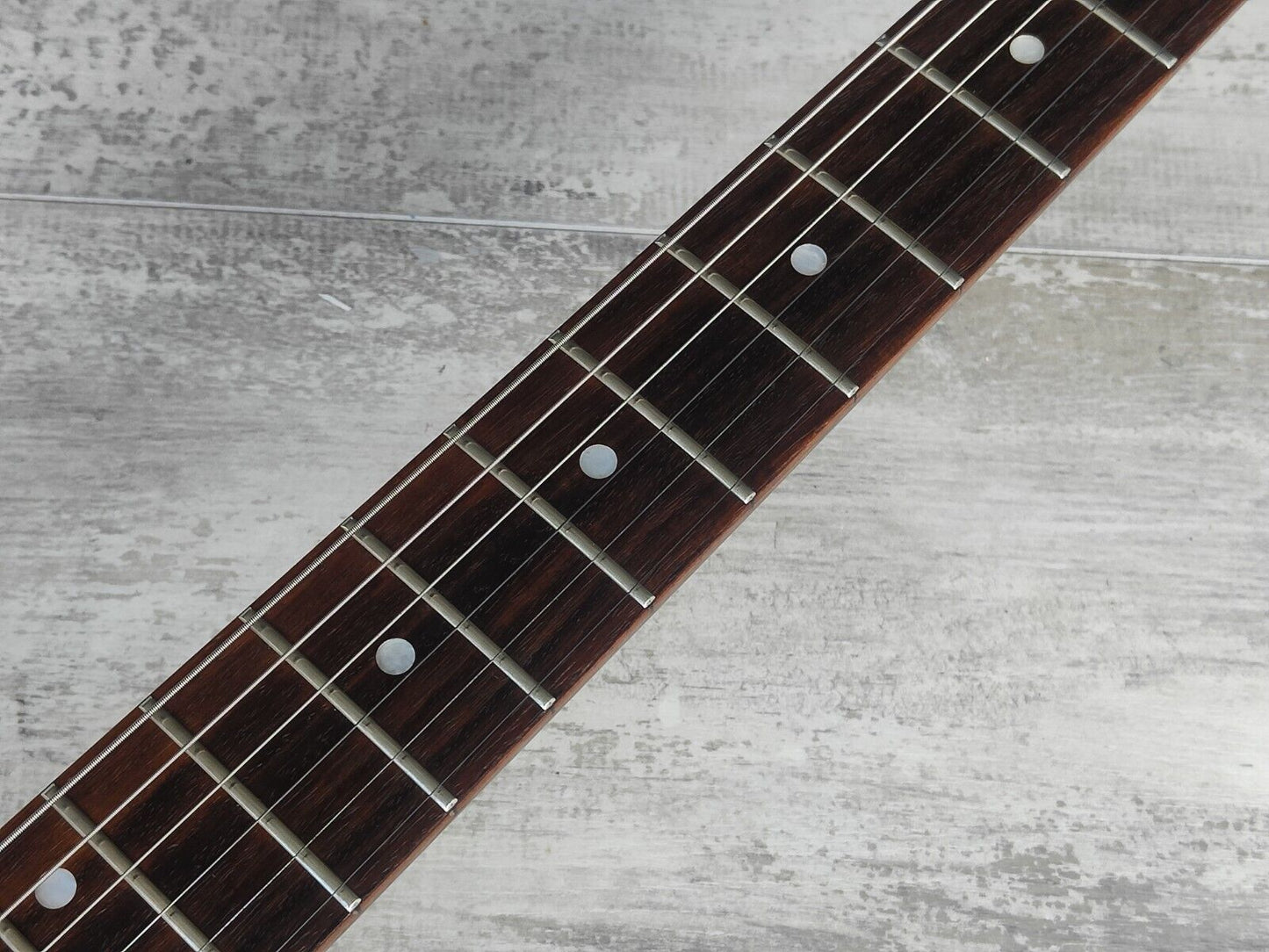 Tokai Japan Talbo - Seymour Duncan/Dimarzio's w/Wood Body (Black)