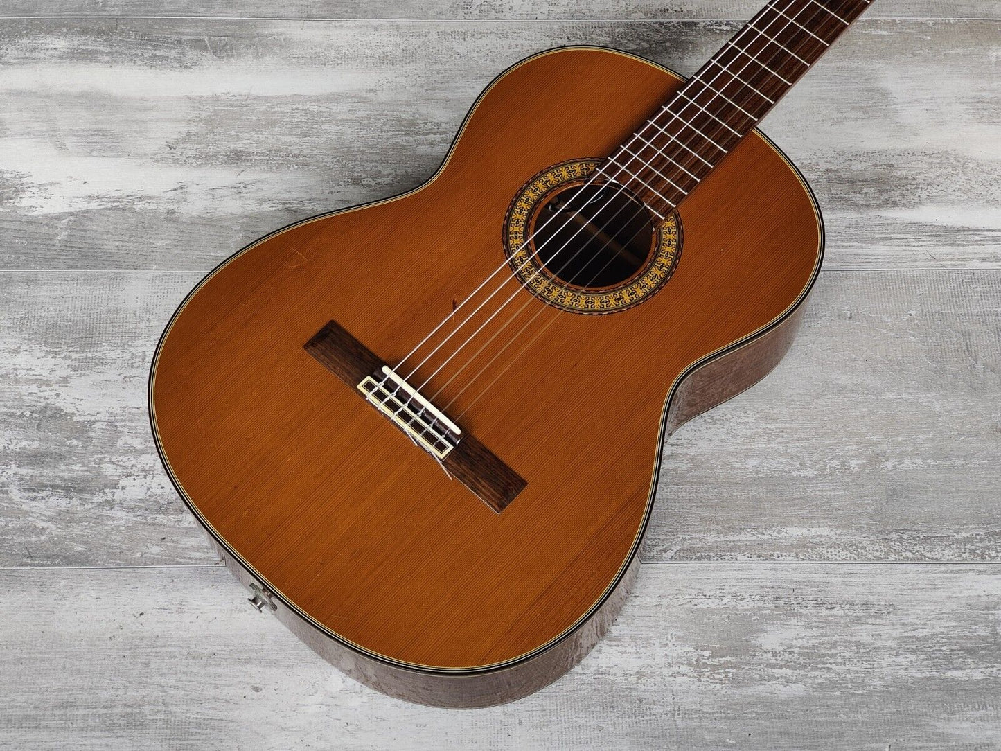 2000 Takamine Japan PT-307 Electric/Acoustic Classical Guitar (Solid Spruce)