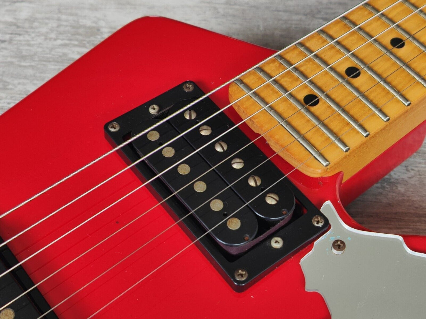 1987 Zep Custom II (by ESP Japan) Random Star Akira Takasaki Model (Red)