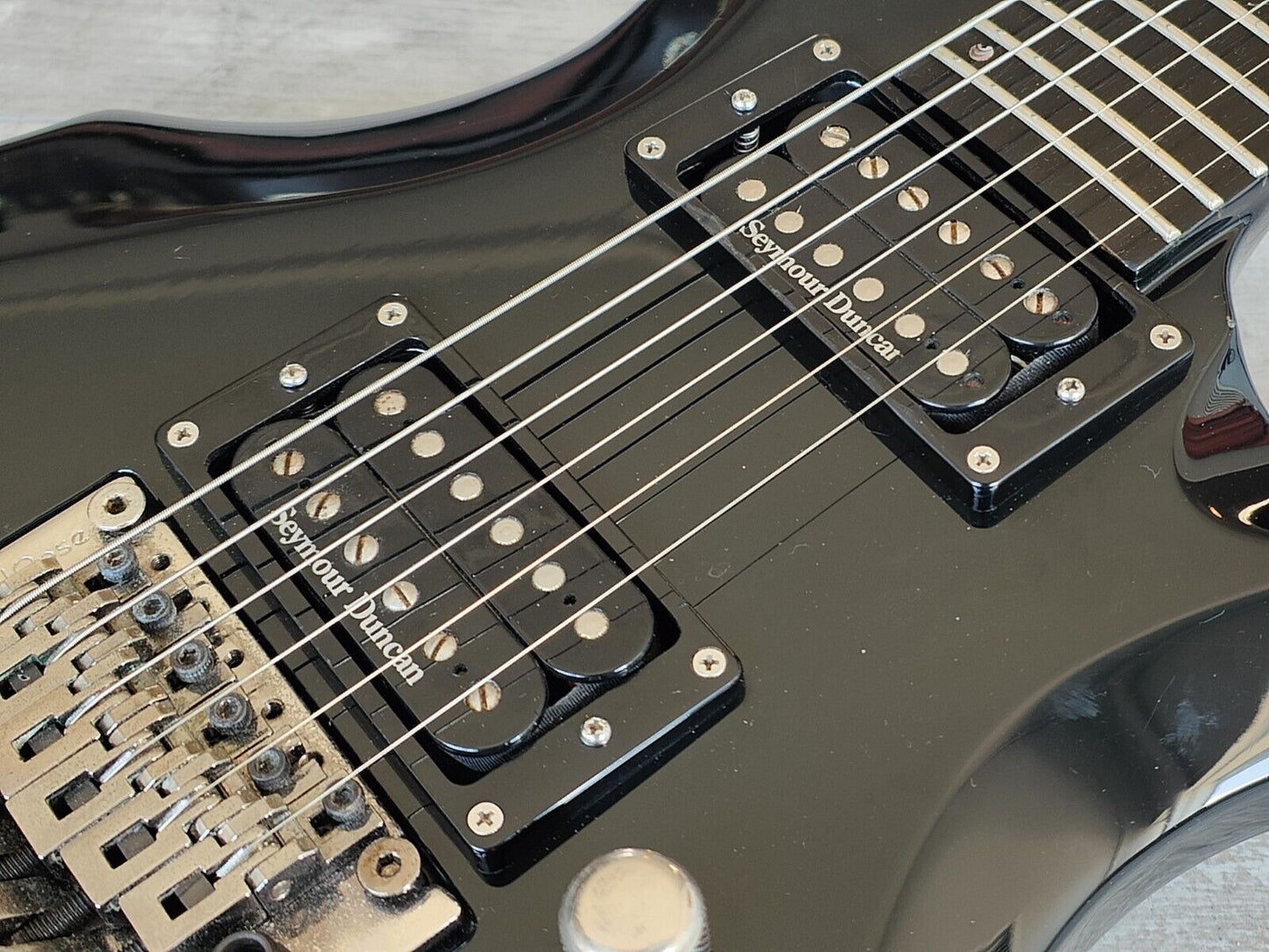 2008 Edwards (by ESP Japan) E-FR-140GT/BA Forest w/Seymour Duncans (Black)