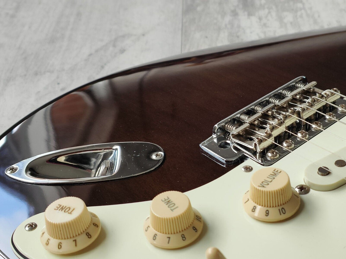 2011 Cool Z (Fujigen Japan) ZST Limited Edition Stratocaster (Transparent Brown)