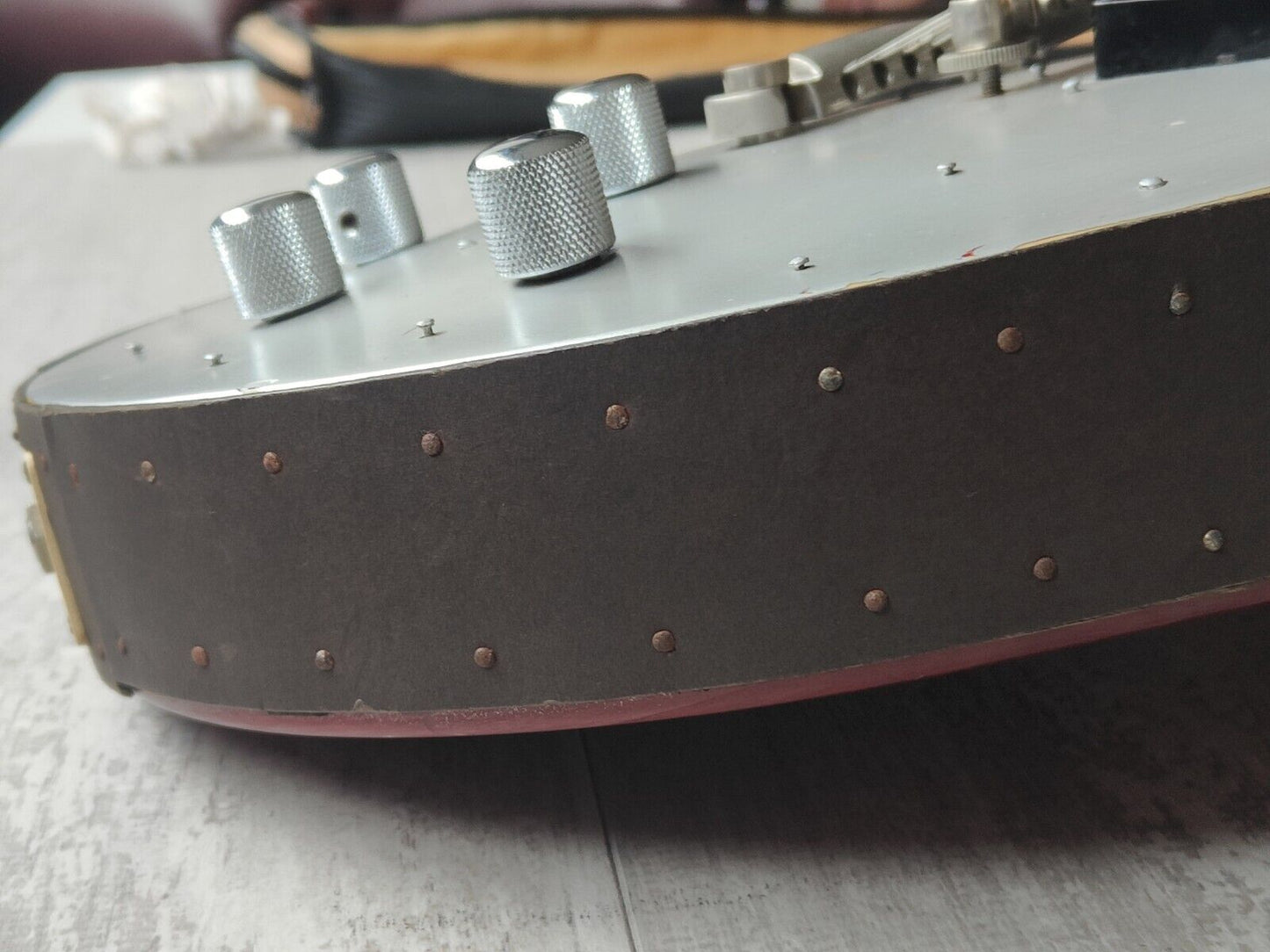 1983 Burny RLG-50 Super Grade Les Paul Standard (Steampunk Silver)