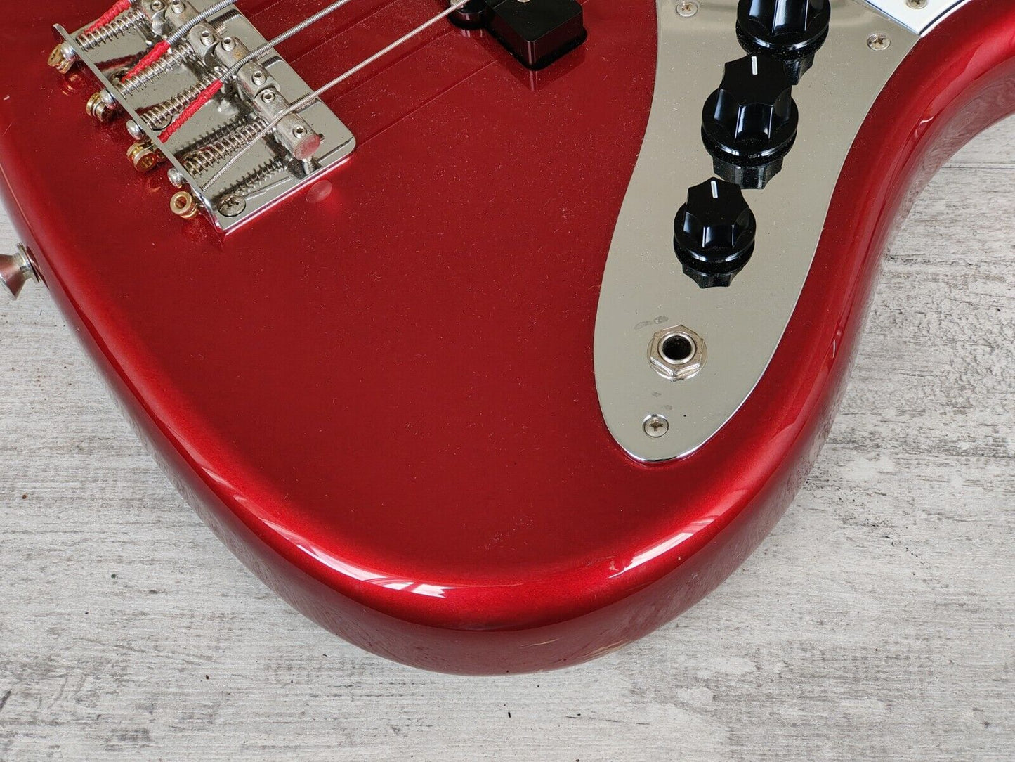 2002 Fender Japan Jazz Bass Standard (Candy Apple Red)