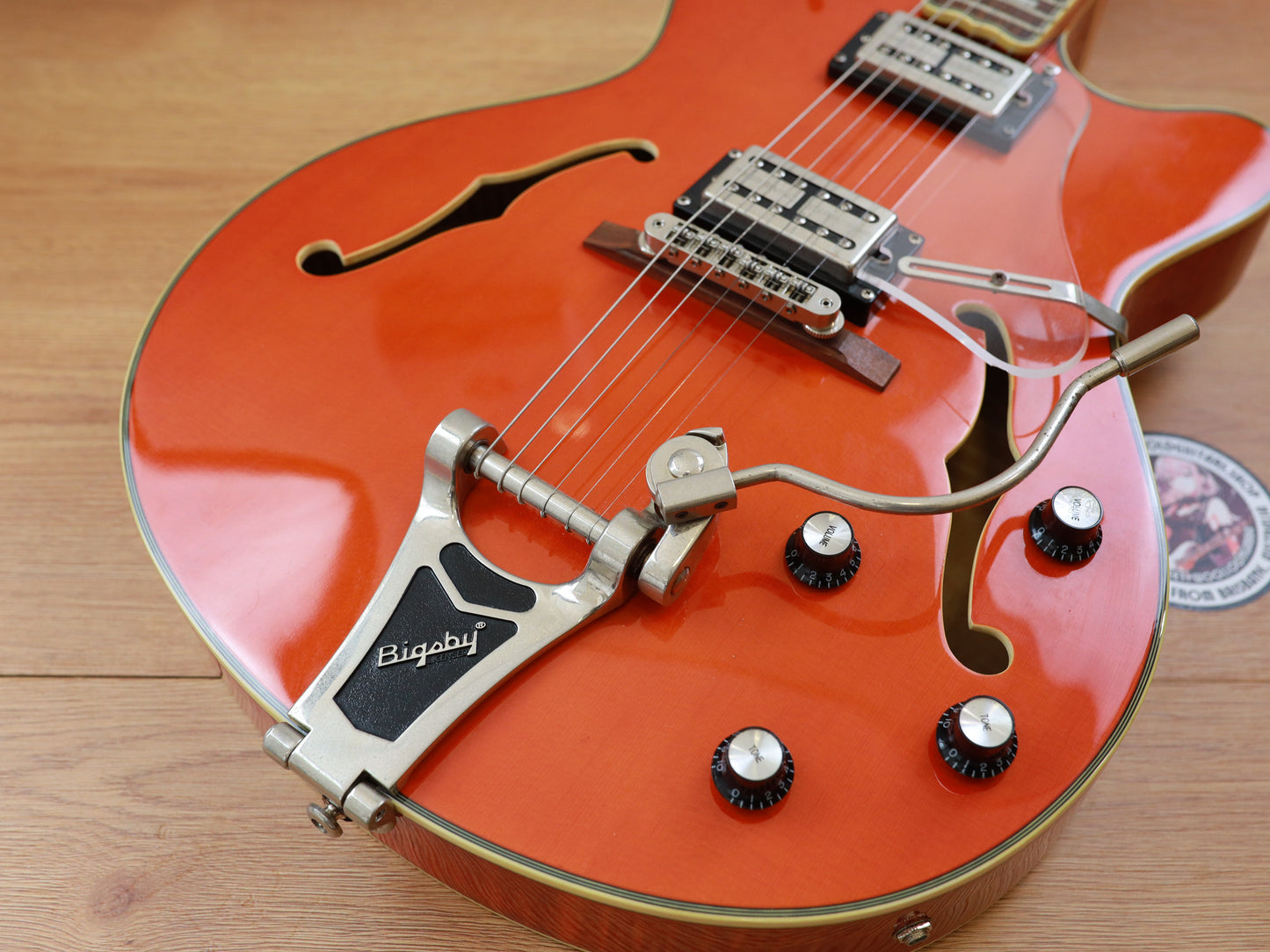 2010 Epiphone Limited Edition Custom Shop Swingster Hollowbody (Sunrise Orange)