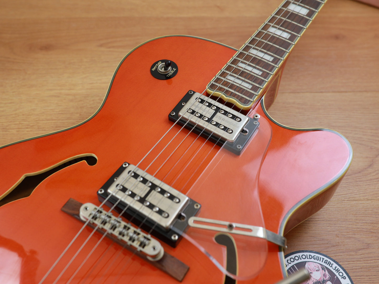2010 Epiphone Limited Edition Custom Shop Swingster Hollowbody (Sunrise Orange)